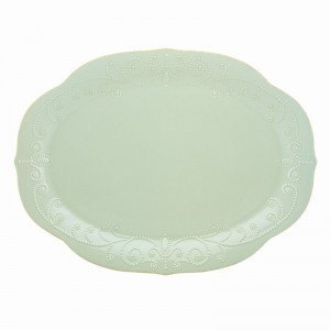Lenox French Perle Oval Platter LNX5135